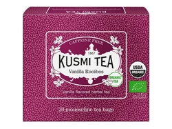 Kusmi Tea porcovaný bylinný čaj Vanilla Rooibos Bio, 20 sáčků