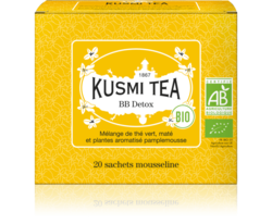 Kusmi Tea porcovaný zelený čaj BB Detox Bio, 20 sáčků